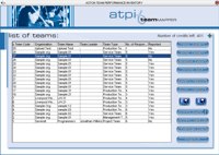 Team mapper - Database driven software